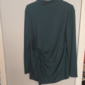 BloomChic Teal Long Sleeve Top